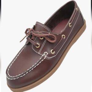 Elegant Brown Boat Shoes